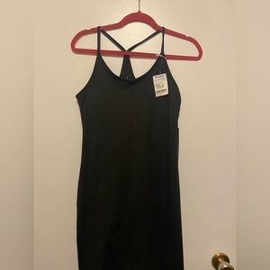 Athletic dress with built-in shorts